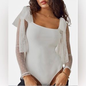 Free People Tongue Tied Bodysuit